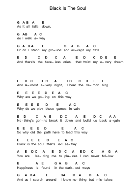 Black Is The Soul Piano letter noten van Korn - Arr.Pading Morsewells