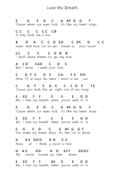 Lose My Breath Ghi chú đàn piano bởi Stray Kids - Arr.Blithefrey