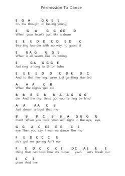 Permission To Dance ピアノの音符 by BTS - Arr.Maclup