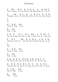 A Venture Nota surat piano oleh Yes - Arr.Noelpiers Sonmann