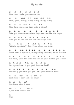 Fly As Me Nota surat piano oleh Silk Sonic - Arr.Cofpert Dilgrant