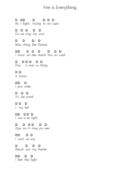 Fire Is Everything Nota surat piano oleh Gojira - Arr.Totience Queesom