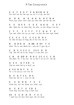 Я Так Соскучился Piano letter notes by Порнофильмы - Arr.Raemen