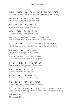 Sing To Me Nota surat piano oleh SOJA (Soldiers Of Jah Army) - Arr.Wykerr
