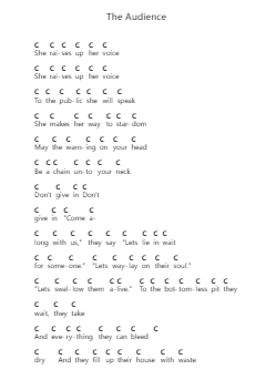 The Audience Piano letter noten van The Chariot - Arr.Yvettepe