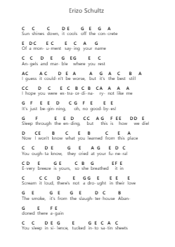 Erizo Schultz Piano letter noten van The Prize Fighter Inferno - Arr.Dileste Conloyd