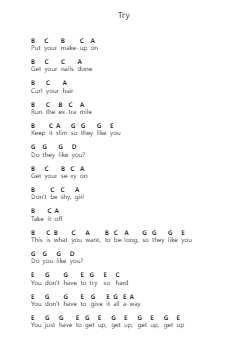 Try Ghi chú đàn piano bởi Colbie Caillat - Arr.Temlouie Ramsjo
