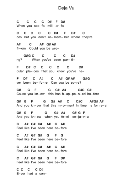 Deja Vu Piano letter noten van Iron Maiden - Arr.Abralph Strares