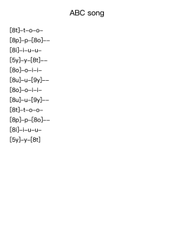 ABC song