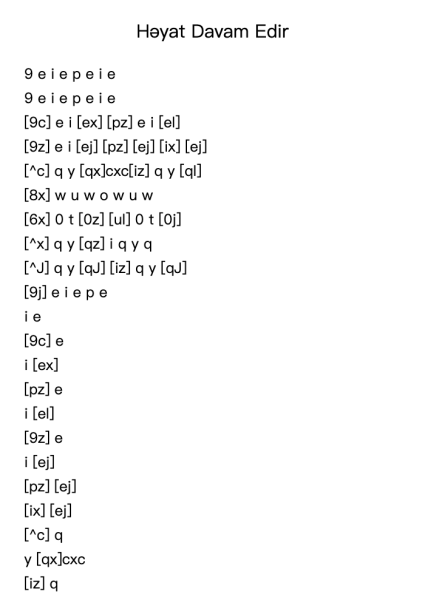 Həyat Davam Edir