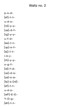 Waltz No. 2