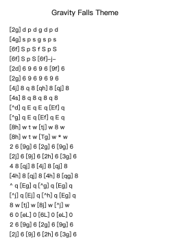 Gravity Falls Theme