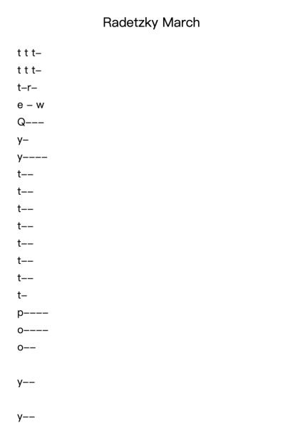 Radetzky March