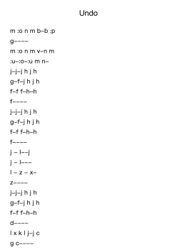 Undo