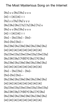 The Most Mysterious Song on the Internet
