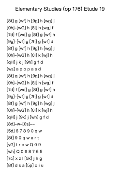 Elementary Studies, Op. 176: Etude No. 19