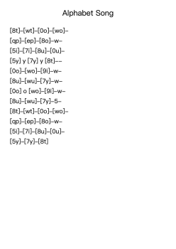 Alphabet Song