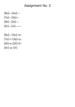 Assignment No. 2