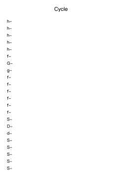 Cycle