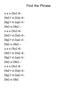 Find the Phrase