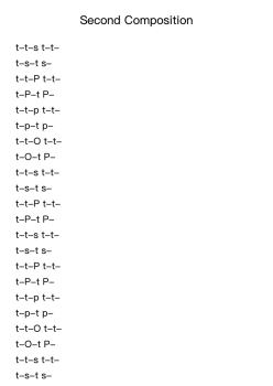 Second Composition