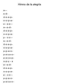 Himno de la Alegría