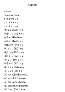 Canon in D Major