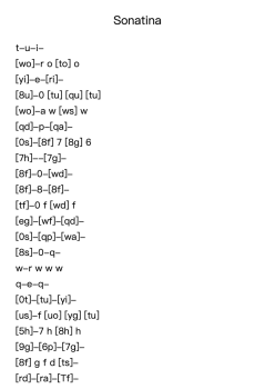 Sonatina