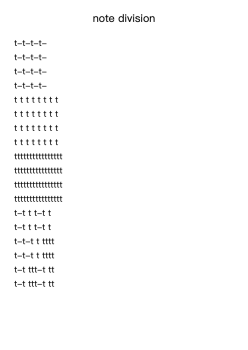 note division