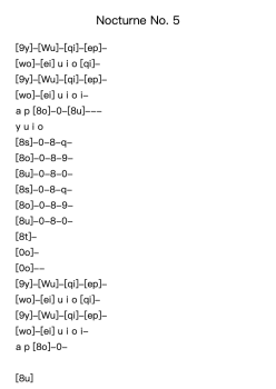 Nocturne No. 5 in B-flat Major