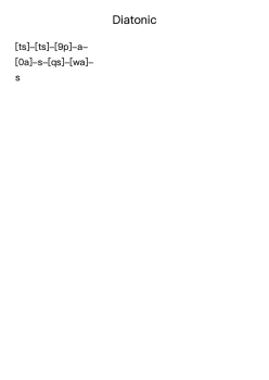 Diatonic