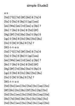 simple Etude2