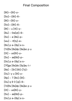 Final Composition