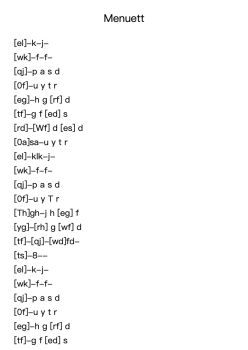 Menuett in G Major, BWV Anh. 114