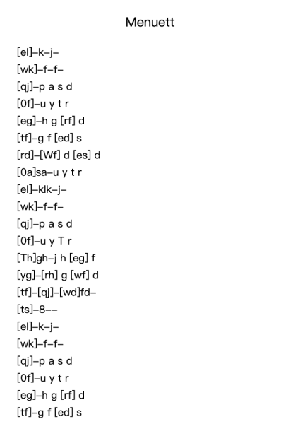 Menuett in G Major, BWV Anh. 114