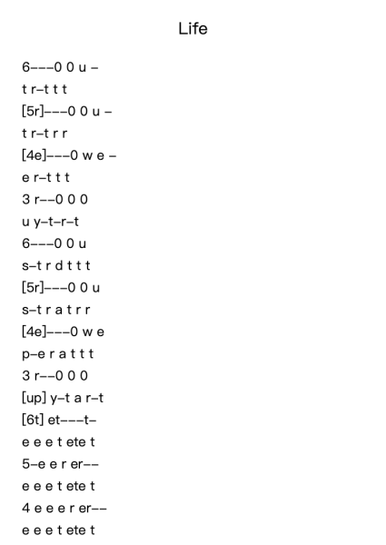 Life Roblox Piano Sheets by Zivert-Arr.Bushdiah Kenthood