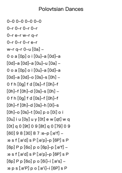 Polovtsian Dances
