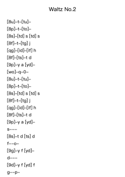 Waltz No. 2