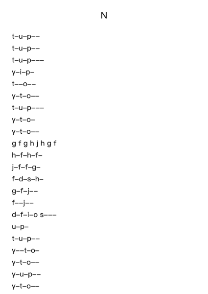 N