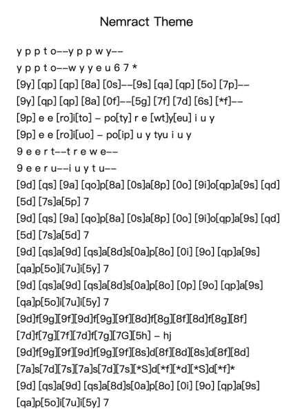 Nemract Theme