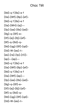 Chúc Tết