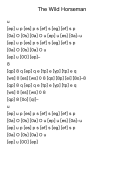 The Wild Horseman, Op. 68, No. 8