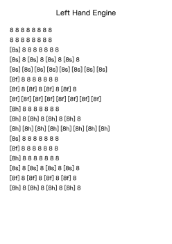 Lesson 1 - Skill Building - Left Hand Engine