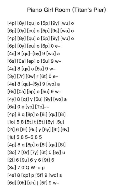 Piano Girl Room (Titan's Pier) (spelude-24full)