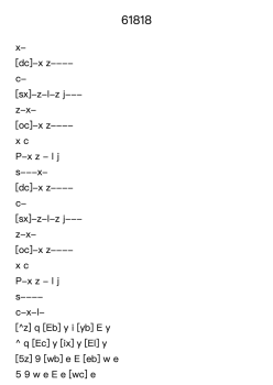 61818