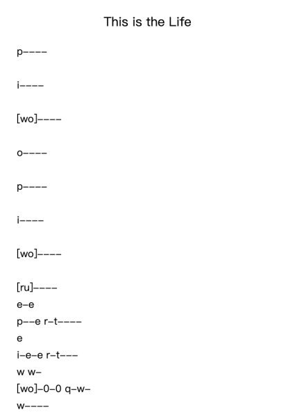This is the Life Roblox Piano Sheets by Amy Macdonald-Arr.Heca