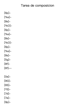 Tarea de composicion