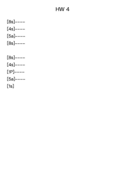 HW 4