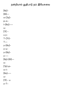 நன்றியால் துதிபாடு நம் இயேசுவை