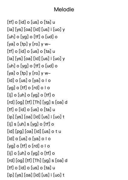 Melodie, Op. 68 No. 1